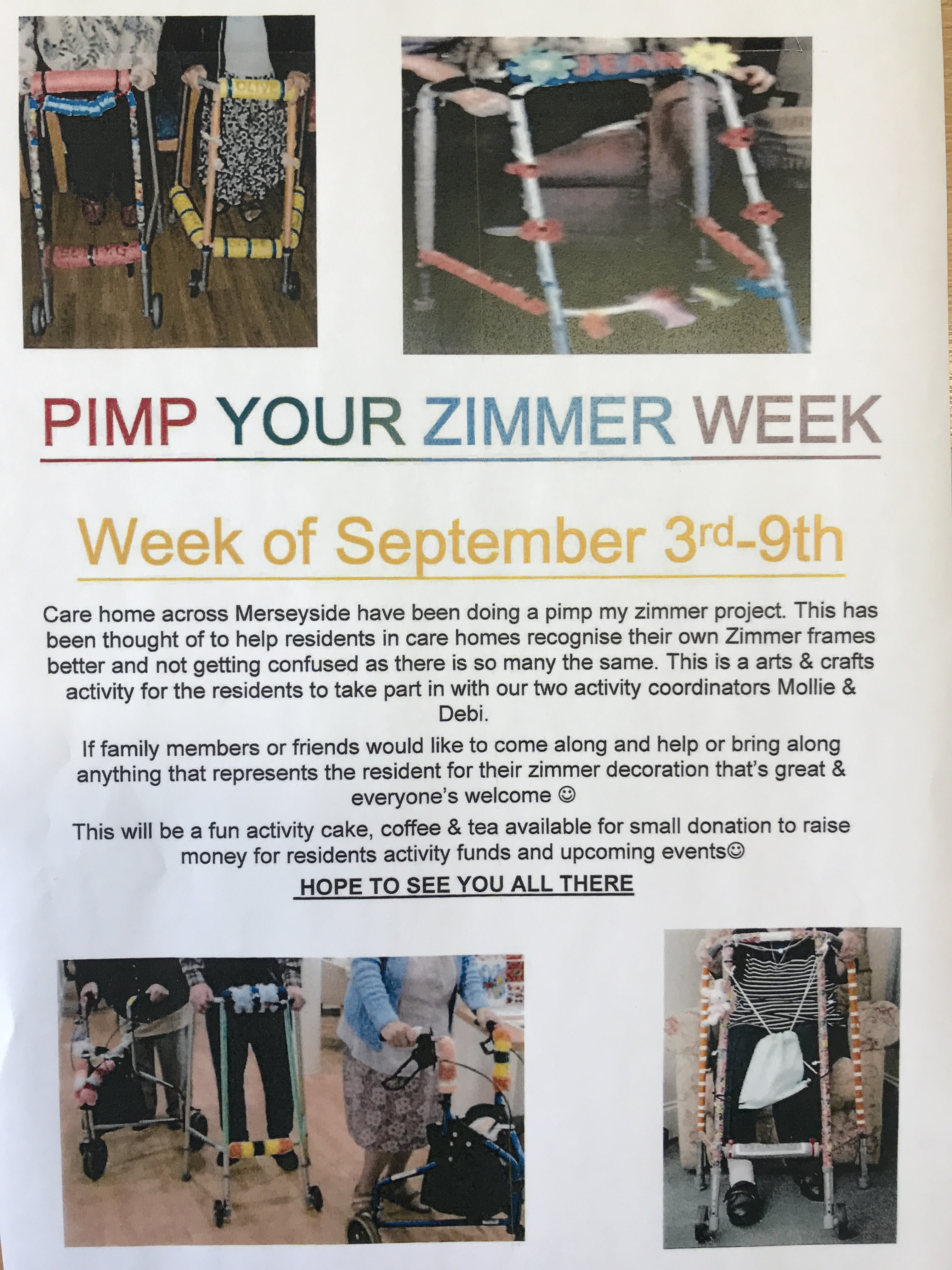 Pimp Your Zimmer Week at Elizabeth Court Care Centre: Key Healthcare is dedicated to caring for elderly residents in safe. We have multiple dementia care homes including our care home middlesbrough, our care home St. Helen and care home saltburn. We excel in monitoring and improving care levels.